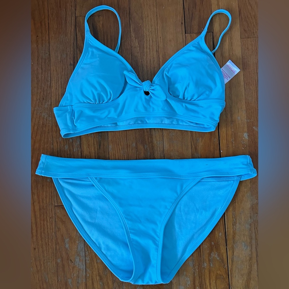 Vibrant Blue Bikini Set
